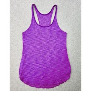 Lululemon Racerback‎ Tank Top Women's Size 6 Pullover Purple Athleticwear